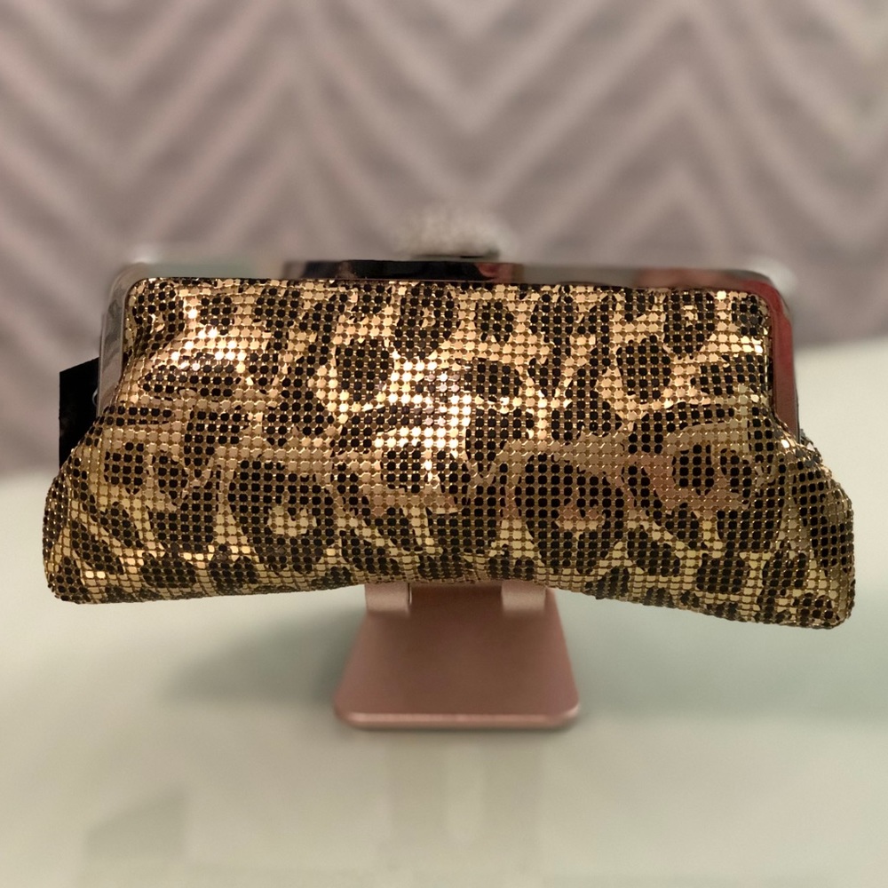 Leopard Kiss Lock Purse D'Margeaux